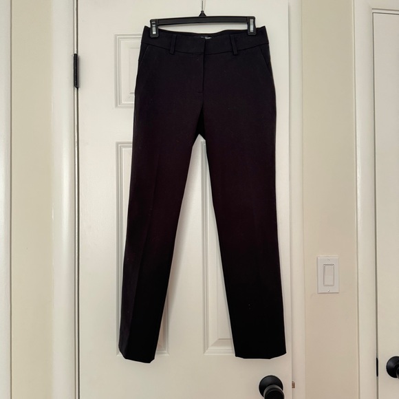 NEW Piazza Sempione Kim Cotton Trousers Black Size IT 38 - Picture 3 of 6